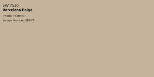 Warm beige works well with warm or cool color schemes, depending on the underlying color. Barcelona Beige Sherwin Williams Sherwin Williams Exterior House Colors Beige Paint Colors House Colors