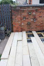Decking Made From Scaffold Boards Cheaper Alternative Garden Design Outdoor Kitchen Scaffold Boards