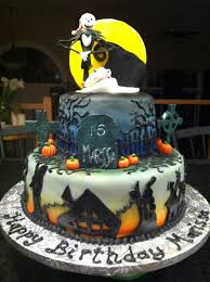 A birthday after christmas cake? Nightmare Before Christmas Birthday Cake Cakecentral Com