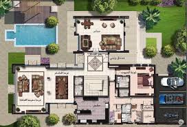 باي فيو الطابق الأرضي 368 م ma r i n a s u n s e t b ay classic house design architecture plan villa plan