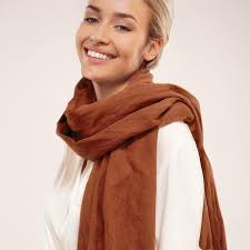 Light Brown Linen Scarf, Unisex Scarf, Natural Linen Men's Scarf, Linen  Women's Scarf, Oversize Natural Linen Scarf, Gift for Women