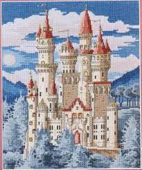 How about stitching a dragon? Cross Stitch Design Fairy Castle Free Cross Stitch Patterns Cross Stitch Designs Cross Stitch Fairy Cross Stitch Landscape