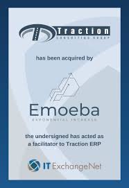 Emoeba Group Acquires Traction Consulting, an IT ExchangeNet Transaction