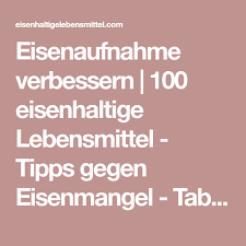 Eisen kommt speziell in fleisch und innereien, wie leber, vor. Eisenaufnahme Verbessern 100 Eisenhaltige Lebensmittel Tipps Gegen Eisenmangel Tabelle Vitamine Eisen Zink Lebensmittel Karottensaft Eis