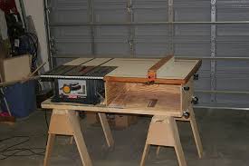 Table Saw Station Diy Table Saw Woodworking Table Saw