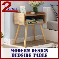 A bedside table is a place to put a reading lamp and a book. Modern Bedside Table Shopee Singapore