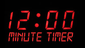 Press reset to bring them back. 12 Minute Countdown Timer Alarm Clock Youtube