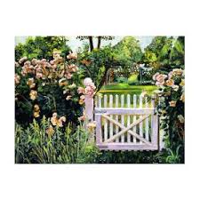 2335 saint joseph ave st joseph, mo 64505. Roses At The Garden Gate Painting By David Lloyd Glover