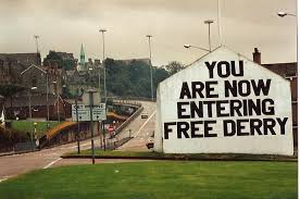 It emerged during the northern ireland civil rights movement, which sought to end discrimination against the irish catholic/nationalist minority by the protestant/unionist government. Free Derry Corner Karte Nordirland Vereinigtes Konigreich Mapcarta