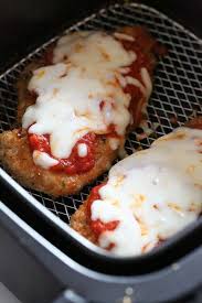 Quick And Easy Air Fryer Chicken Parmesan Recipe Skinnytaste Recipe Air Fryer Recipes Easy Air Fryer Recipes Chicken Food