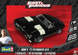 My first video about the saga of dominic toretto in the fast and the furious. Dom S 71 Plymouth Gtx 2 N1 Revell
