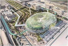 The mega terminal is expected to be completed around 2030 and will eventually increase changi airport's capacity to 150 million passengers. Https Centreforaviation Com Analysis Reports Singapore Changi Airports Terminal 5 Government Review Is Ominous 528323