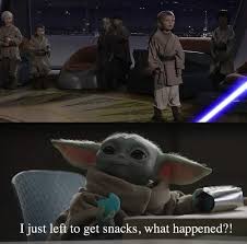 Pin By Laura Maeda On Baby Yoda Star Wars Jokes Star Wars Humor Star Wars Memes