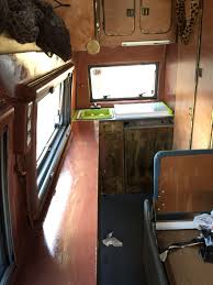 Interior Makeover From White To Colorful Rat Look Mercedes 207d Camper Rv