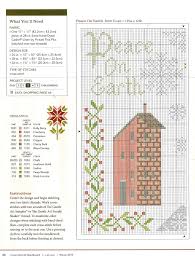 peace on earth chart 01 cross stitch needlework vol 10