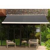 Sunjoy Sunjoy 16 Ft W X 10 Ft D Retractable Patio Awning Reviews Wayfair Patio Diy Pergola Retractable Awning Patio