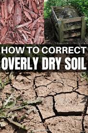 How To Correct Overly Dry Soil With Compost And Mulch Garden Soil Preparation Compost Soil