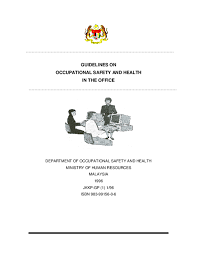Act 1974 which came into force in great britain on 5 december 1998 and replaced a number of other pieces of legislation which previously covered the. Pdf Guidelines On Occupational Safety And Health In The Office Department Of Occupational Safety And Health Patrick Hazer Academia Edu