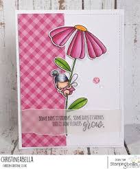 Handmade By Christine This Is How Flowers Grow Cards Handmade Paint Cards Floral Sets
