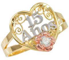 Maybe you are the madrina/padrino for the surprise gift, or maybe you are just a friend going to a birthday! Rings 98493 Tri Tone Gold Quinceaa Era 15 Aa Os Heart Rose Cz Filigree Ring Buy It Now Only 94 99 Handmade Gold Ring Quinceanera Jewelry Rose Gold Crown