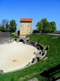 roman arena of aventicum avenches switzerland roman architecture beautiful places europe travel