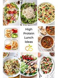 High Protein Lunch Ideas (Great for Meal Prep!) • Tastythin