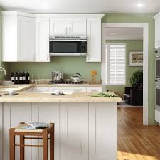 ice white shaker 10x10 kitchen cabinet