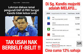 Sungai kandis is a state constituency in selangor, malaysia, that has been represented in the selangor state legislative assembly since 2004. Suara Rakyat Sekali Kebodohan Lokman Dibongkar Pelbagai Andaian Diberi Oleh Calon Kalah Bn Lokman Adam Punca Bn Kalah Dlm Prk Sg Kandis Smlm Antaranya Sbb Pengundi Dap Tak Ramai Keluar Undi