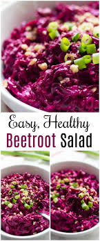 Cold Beet Salad With Greek Yogurt Beetroot Salad Beet Recipes Beet Salad