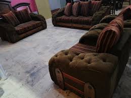 طقم كنب أمريكي 7 مقاعد فخم جدا استخدام معرض أبو رامي للاثاث الفاخر Facebook