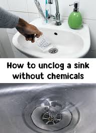 How To Unclog A Sink Without Chemicals Diy Beauty Care Diy Natural Beauty Recipes Diy Beauty Hacks