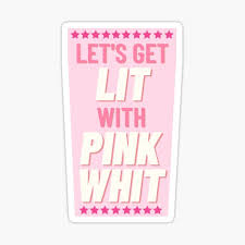 Barstool pink whitney logo transparent. Pink Whitney Stickers Redbubble