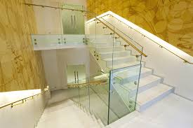 Glass railing available for stairs, decks, and balcony. Glass Balustrades Frameless Glass Railings Glasscon Gmbh Architectural Building Skins Facade Solutions Curtain Walls Glazing Solar Shading Brise Soleil