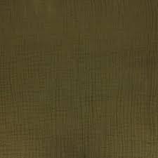 Tissus Pas Cher Tissu Double Gaze De Coton Unie Vert Olive Gaze De Coton Tissu Georgette Tissu