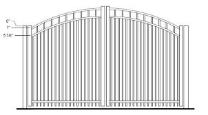 Instantly add curb appeal with hudson aluminum fencing. 72 Inch Hudson Residential Aluminum Fence