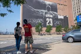 Cleveland Removes Giant Lebron James Banner Again Daily
