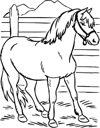 Its simplicity to be tamed and its running strength that is durable, makes horses the first choice compared. Horse Coloring Pages Preschool And Kindergarten Horse Coloring Pages Animal Coloring Pages Horse Coloring Pages For Kids