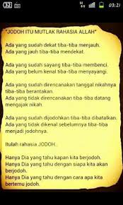 Jodoh Rahsia Allah And I Always Believe In Jodoh Kutipan Pelajaran Hidup Kata Kata Indah Motivasi