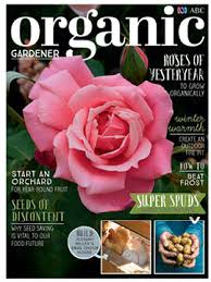 Spud tells morty to come inside. July August 2018 Organic Gardener Magazine Australia