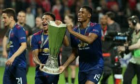 Goals from paul pogba and henrikh mkhitaryan saw jose mourinho's side triumph in stockholm to qualify for next season's champions league. Manchester United Win Europa League Trophy