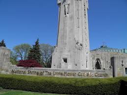 The shrine of the little flower is at the corner of woodward and 12 mile. National Shrine Of The Little Flower Catholic Church Royal Oak Michigan Mapio Net
