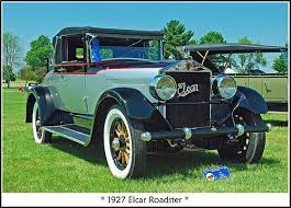 1927 Elcar Roadster Elkhart Indiana Motor Co 500 358 Antique Cars Cars Usa Roadsters