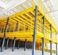 Steel Mezzanine Rack Storage Steel Platform Racking with ...