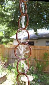 Rain chains can also help in managing water runoff, reduce soil erosion and water pollution. Copper Rain Chain 6 Steps With Pictures Instructables