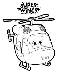 Dizzy Super Wings Coloring Page Coloring Pages For Boys Free Coloring Pages Coloring Pages For Kids