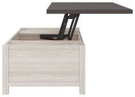 18.38 w x 17.25 d x 3 h. Dorrinson Coffee Table With Lift Top Tanger S Furniture Bellefontaine Oh Furniture Mattress Store