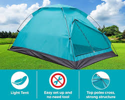 Alvantor Camping Tent Outdoor Backpacking Light Weight Family Dome Tent Pop Up Instant Portable Compact Shelter Easy Set Tent Camping Camping Tent Lights Tent