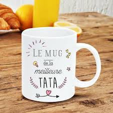 Mug De La Meilleure Tata Cadeau Maison Cadeau Rigolo Tasses Diy