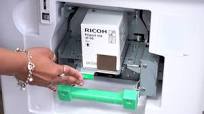 How to Change the Ink for a Digital Duplicator (Savin DD 3334)