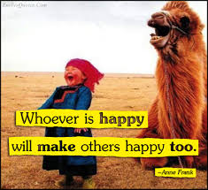 Whoever Is Happy Will Make Others Happy Too Emilys Quotes